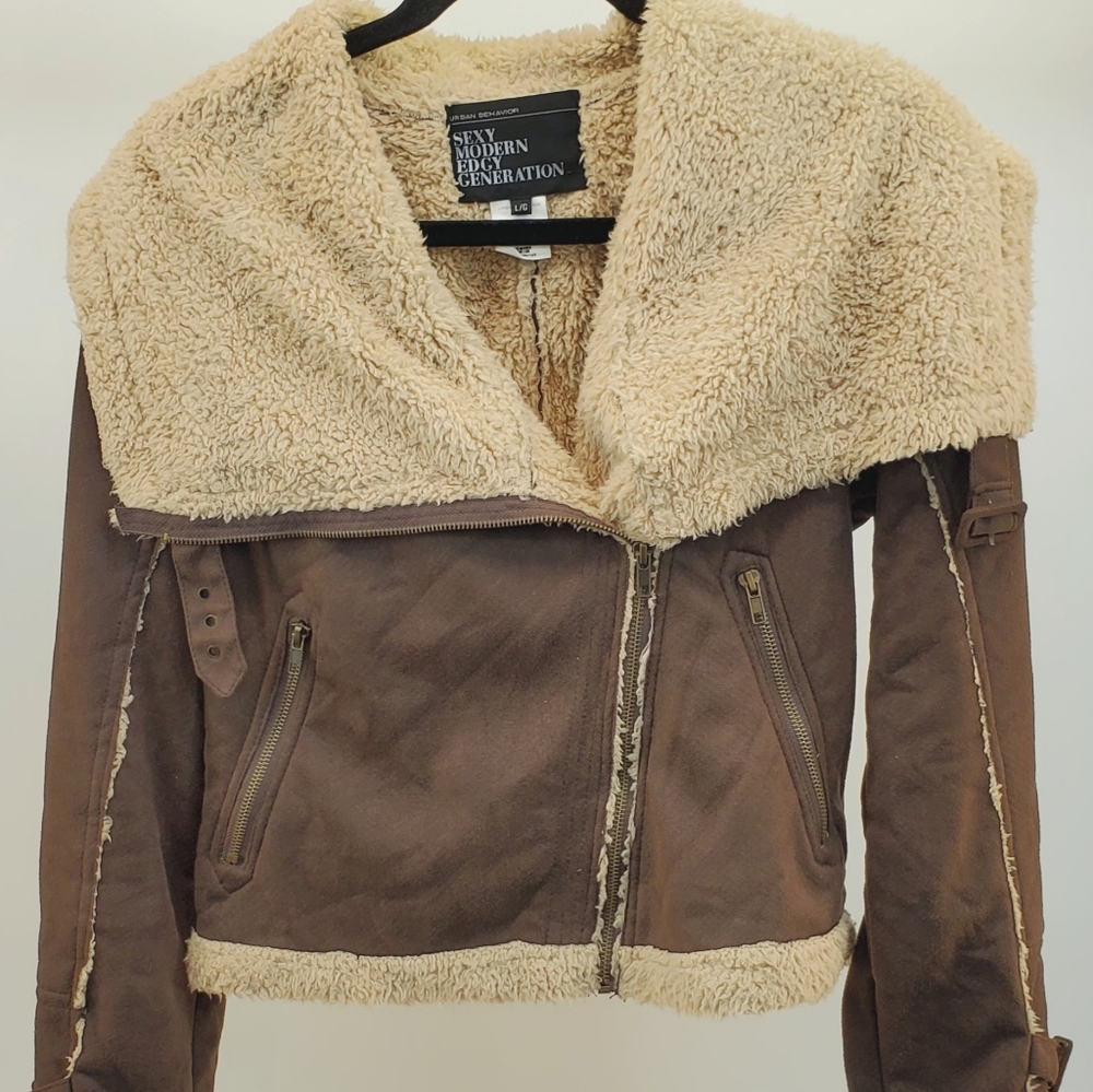 Sz L - URBAN BEHAVIOUR * Sexy/Modern/Edgy/Generation Crop Jacket